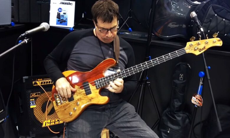 Jeff Berlin live at NAMM Show 2014